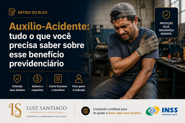 Auxílio-Acidente: tudo o que você precisa saber sobre esse benefício previdenciário