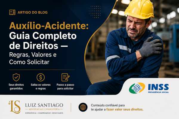 Auxílio-Acidente: Guia Completo de Direitos — Regras, Valores e Como Solicitar