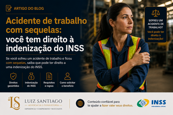 Acidente de trabalho com sequelas: você tem direito à indenização do INSS